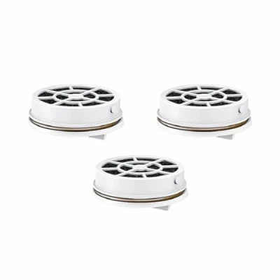 Image de Laica FD03A Boîte de 3 filtres en Carbone Fast Disk pour Bouteille Filtration instantanée. Filtre 120 litres d&#039;eau, Blanc, unités
