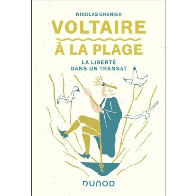 Image de Voltaire à La plage: liberté dans un transat