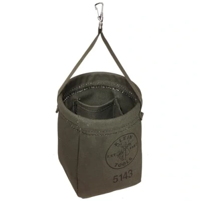 Image de Canvas 5143 Klein Tools Sac à fond conique Vert marine