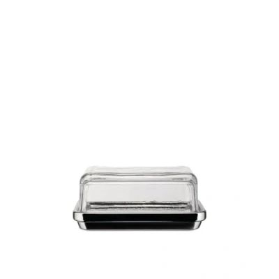 Image de Alessi ES03 Beurrier Design en Acier Brillant Avec Couvercle Verre