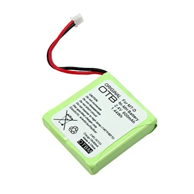 Image de OTB cellePhone Batterie Ni MH Compatible avec Audioline Slim DECT 500 / Medion MD81877 T COM Sinus A201 AVM Fritz Fon MT D (Remplacement pour 5M702BMX)