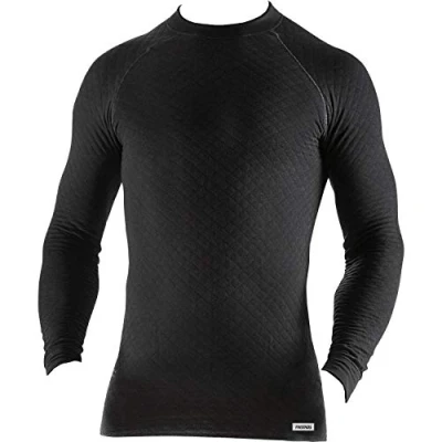 Image de FRISTADS 743 PC Sous vêtement à manches longues Noir Taille XXL