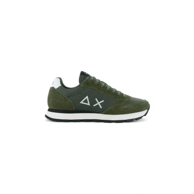 Image de SUN68 Tom Solid Herren Sneakers Schuhe Grün Z45101 74 ORIGINAL EU 40 vert