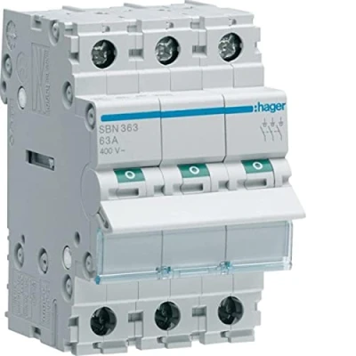 Image de Interruptor modular, 3 polos, 63A
