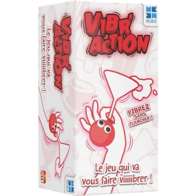 Image de Megableu VIBRACTION Jeu de société Apéro Cartes A partir 14 Ans 3 Joueurs et + Durée 30 Minutes Fonctionne avec Piles AA Non fournies