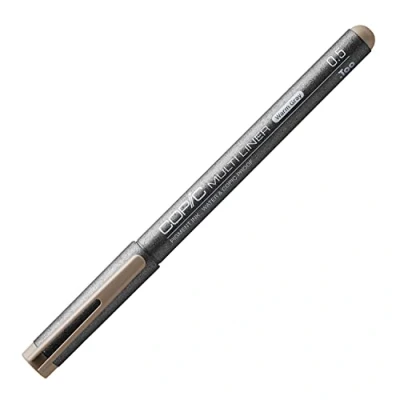 Image de Copic Multiliner 0,5 mm, Warm Gray, Feutre fin à pointe fine et encre pigments résistante l&#039;eau