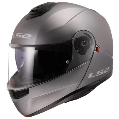 Image de LS2, Casque Moto Modulable Strobe II Matt Titanium, S