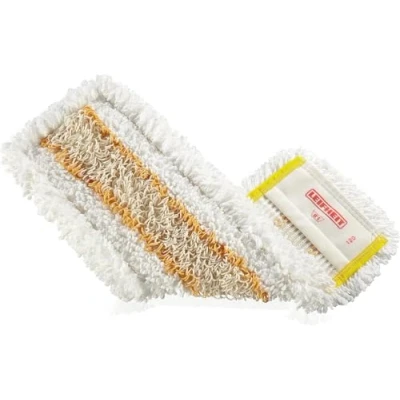 Image de Leifheit housse Professional Micro, de serpillère pour nettoyage humide tous types sols, en coton et polyester avec bande fixation, lave sol professionnel