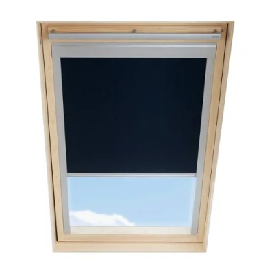 Image de Store Occultant Compatible avec VELUX S08, 608, 10, Noir