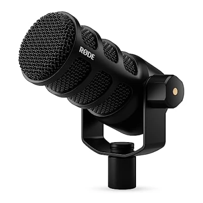 Image de RØDE PodMic USB Microphone dynamique polyvalent de diffusion Avec connectivité XLR et pour les podcasts, le streaming, jeu, la création musicale contenu