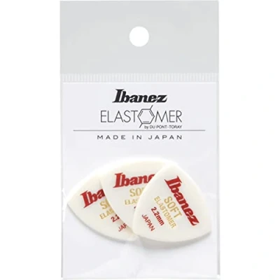 Image de Ibanez BEL4ST22 Lot de 3 Élastomére médiators, 2.2mm