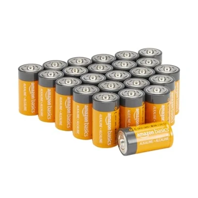 Image de Amazon Basics Piles alkaline C Cell Everyday, 24 Unité (Lot de 1)