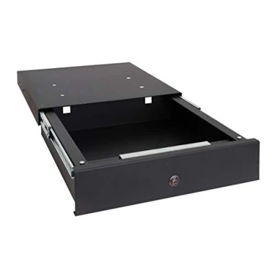 Image de Arregui Box in 22000 S1 Coffre Fort tiroir Invisible, à Cacher dans Une plinthe, 9,8 x 41 45 cm, 12 L Noir