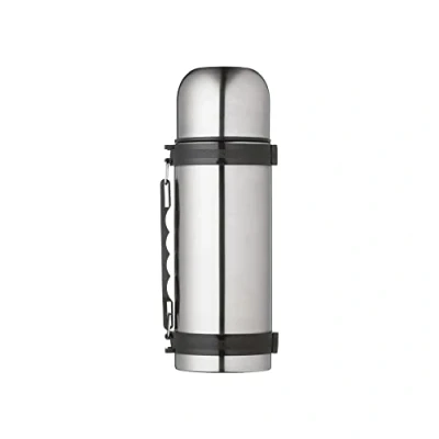Image de MasterClass Gourde Isotherme en Acier Inoxydable avec Poignée, 1 Litre