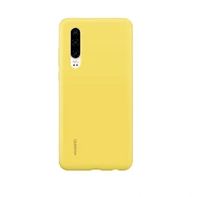Image de HUAWEI Coque Rigide Finition Soft Touch pour P30 Jaune