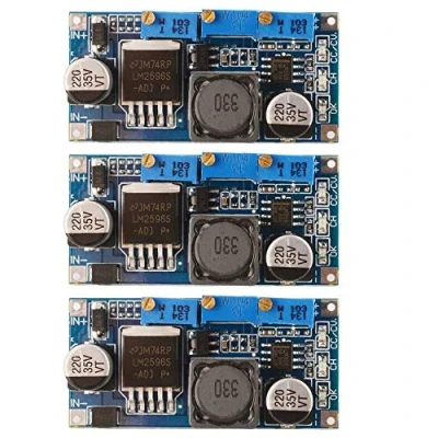 Image de Sun3Drucker 3Pcs LM2596 DC Step Down Constant Current Voltage Adjustable Buck Module LED Driver