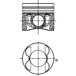 Image de Piston KOLBENSCHMIDT 40096600