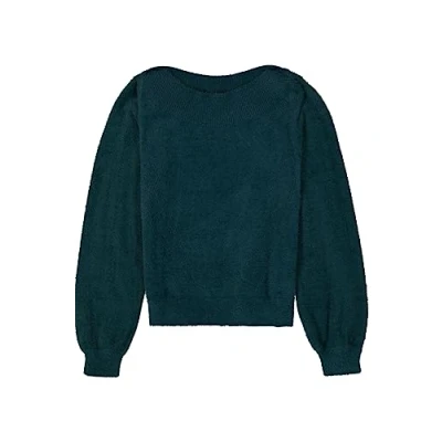 Image de Garcia Fluffy Pullover, Femme, Taille: Small, Royal petrol