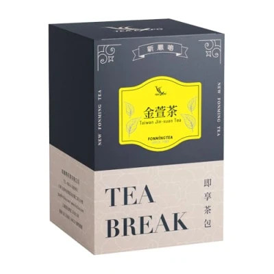 Image de Fonming Tea thé alpin Jinxuan, oolong infusé à chaud, sachets de individuels au goût lait, adapté aux hommes, femmes et filles, également délicieux froid