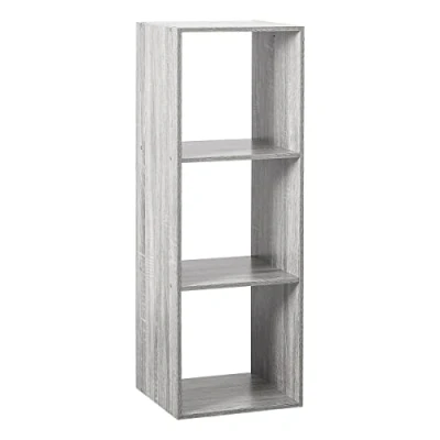 Image de 5five étagère Colonne 3 Cases Mix n modul Effet chêne Gris