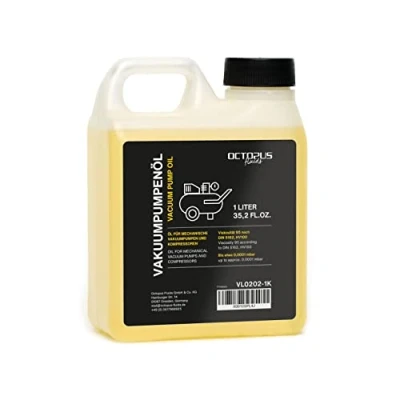 Image de Octopus 1000 ML Huile pour Pompe à Vide 1 Litre compresseur HV100 de Machine