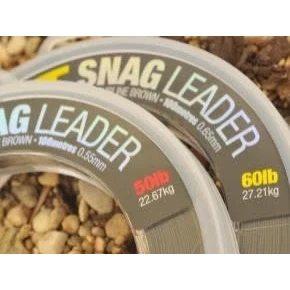Image de Korda XT Snag Leader 0,55mm (50lb) Matériel bas de ligne carpe