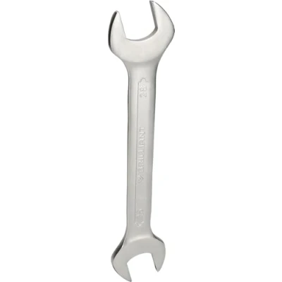 Image de BRILLIANT TOOLS BT010913 Clé à fourche double, 25 x 28 mm [Powered by KS TOOLS], Bleu/ Noir
