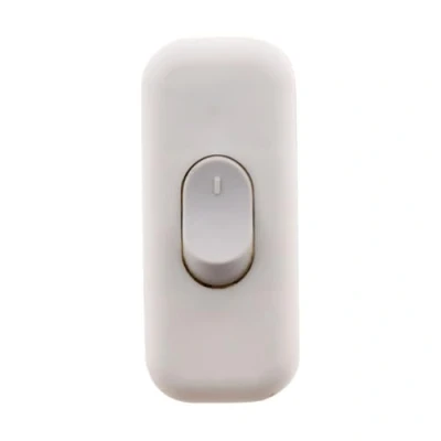 Image de Interrupteur ZENITECH Bipolaire 2A Blanc Prêt à poser Va et vient