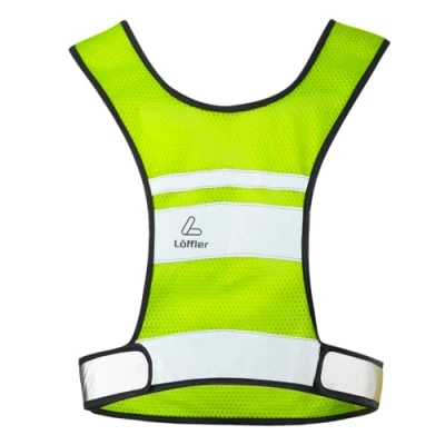 Image de LÖFFLER Reflex VEST Unisex Veste sans manches, Taille: Large, Neon yellow