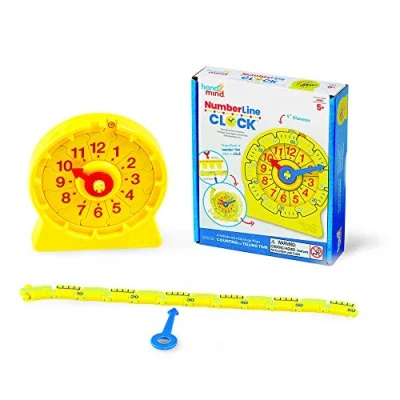Image de Learning Resources Kit pour élève d’une horloge 24 h avec ligne numérotée
