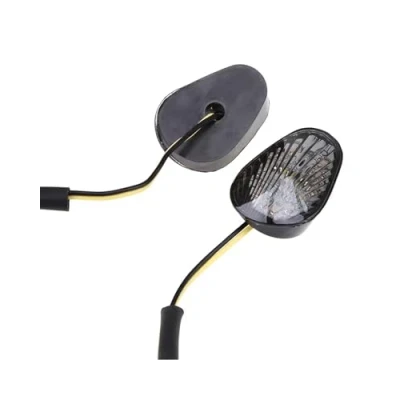 Image de Clignotant Moto De Ambre pour YZF R1 R6 R6S 2006 2007 2008 2009, Café Racer LED homologué(Style 1)