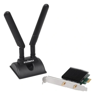 Image de Edimax EW 7833AXP Adaptateur PCI Express AX3000 Wi FI 6 Double Bande et Bluetooth 5.0