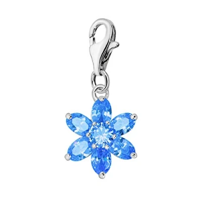 Image de Quiges Argent Zircone Pierre Thème Charme Pendentif pour Bracelets et Accessoires