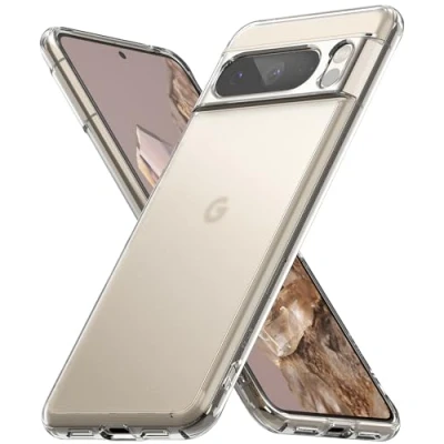 Image de Ringke Coque Google Pixel 8 Pro [Fusion Matte] Translucide Solide Rigide Polycarbonate Back TPU Bumper Étui Antichoc Protection pour Matte Clear