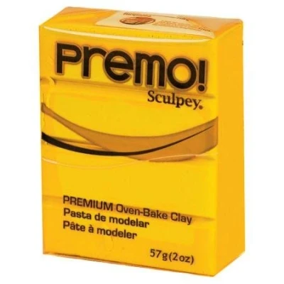 Image de Premo Sculpey Pâte à Modeler, Jaune, Cadmium Yellow Hue