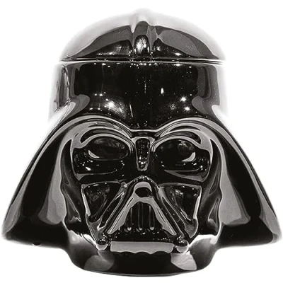 Image de Star Wars Mug Dark Vador 3D Tasse à café noire en céramique de 414 ml, indispensable collectionner pour les fans et amateurs Wars, excellente idée cadeau Produit sous licence