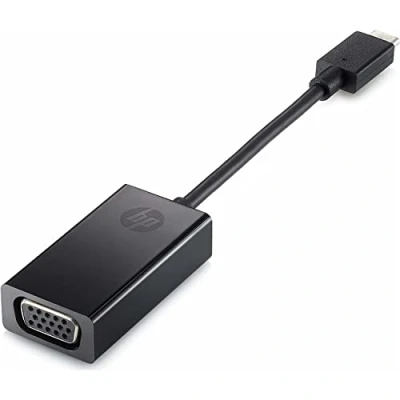 Image de HP Adaptateur câble USB C à VGA P7Z54AA#ABB Noir