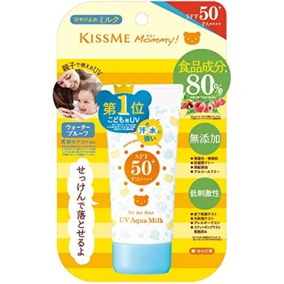 Image de ISEHAN Mammy UV Aqua Milk 50g Other (check locks, tongue cleaners, etc.) Sun Care Apply an appropriate amount to palm of hand and spread evenly over s