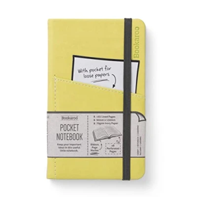 Image de IF Bookaroo Carnet de notes poche Format A6 Vert citron