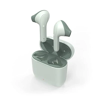 Image de Hama Ecouteurs Bluetooth sans Fil Freedom Light (Ecouteurs TWS, Micro, Intra Auriculaire, Station de Charge, Grande Autonomie, USB C, Charge Rapide, Controle Vocale+Tactile) Vert