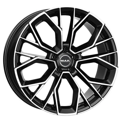 Image de MAK 5Trou 19Pouce 112mm Jante alu 19Pouces stilo d noir F9590TPBM20WS 9.5Pouces 20mm 66.4mm