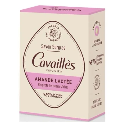 Image de Cavaillès Savon Surgras Amande Lactée 100g