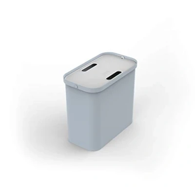 Image de Joseph 30110 Bac de Recyclage 28 litres GoRecycle, Bleu, L