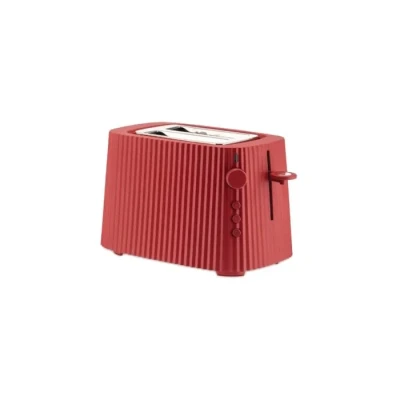 Image de Alessi Toaster Plissé Red 6 settings Michele de Lucchi MDL08 R