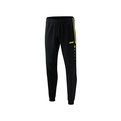 Image de JAKO Competition 2.0 Pantalon Homme, Noir/Jaune Fluo, 4XL