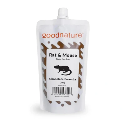 Image de Leurre rats/souris Goodnature chocolat, 200 g, Gallagher Convient aux l&#039;élevage d&#039;animaux