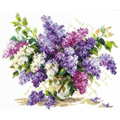 Image de Magic needle 40 68 ZW Kit de point croix avec motif compté Zweigart Edition, coton, multicolore, 28 x 23 cm
