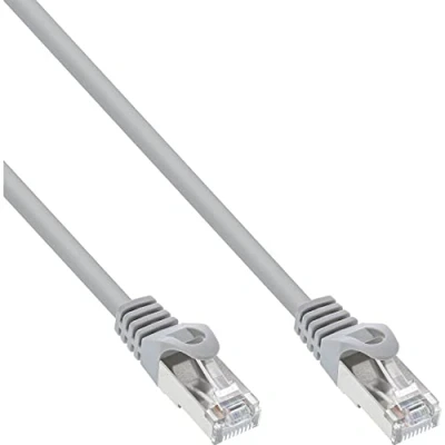 Image de INLINE Câble patch, FTP, Cat.5e, gris, 1m