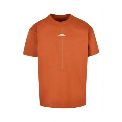 Image de Merchcode Think Different Heavy Tshirt imprimé, Homme, Taille: Small, Toffee