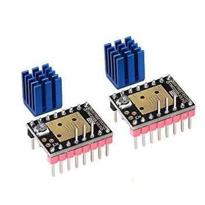 Image de BIGTREETECH 4Pcs TMC2208 V3.0 Pilote de Moteur pas à UART avec Dissipateur Chaleur pour Octopus V1.1 Pro Manta M4P/M5p/M8P SKR V1.4 Turbo 3 Carte Mère MKS GEN Rampes 1.4 Série